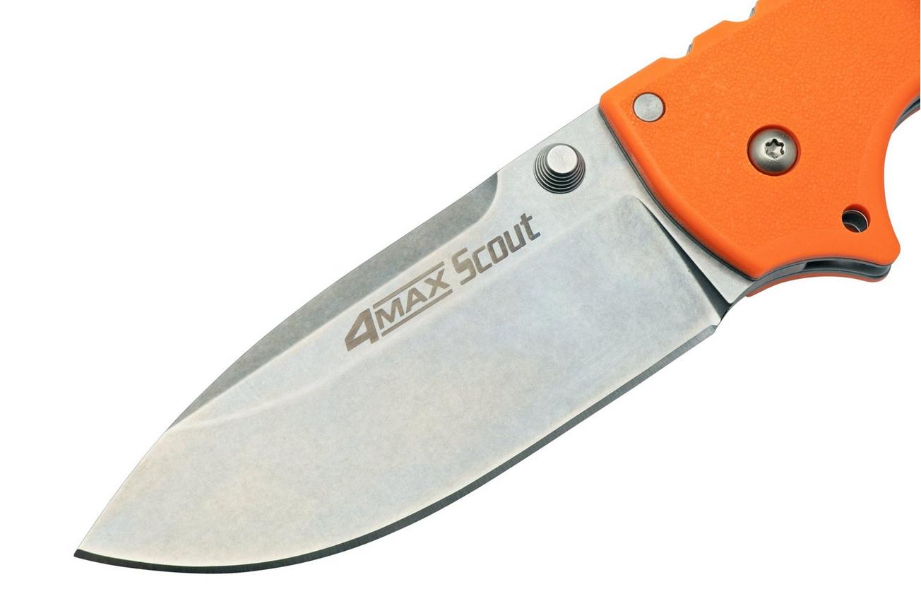 Cold Steel 4 Max Scout 62RQORSW Orange zakmes, Andrew Demko design