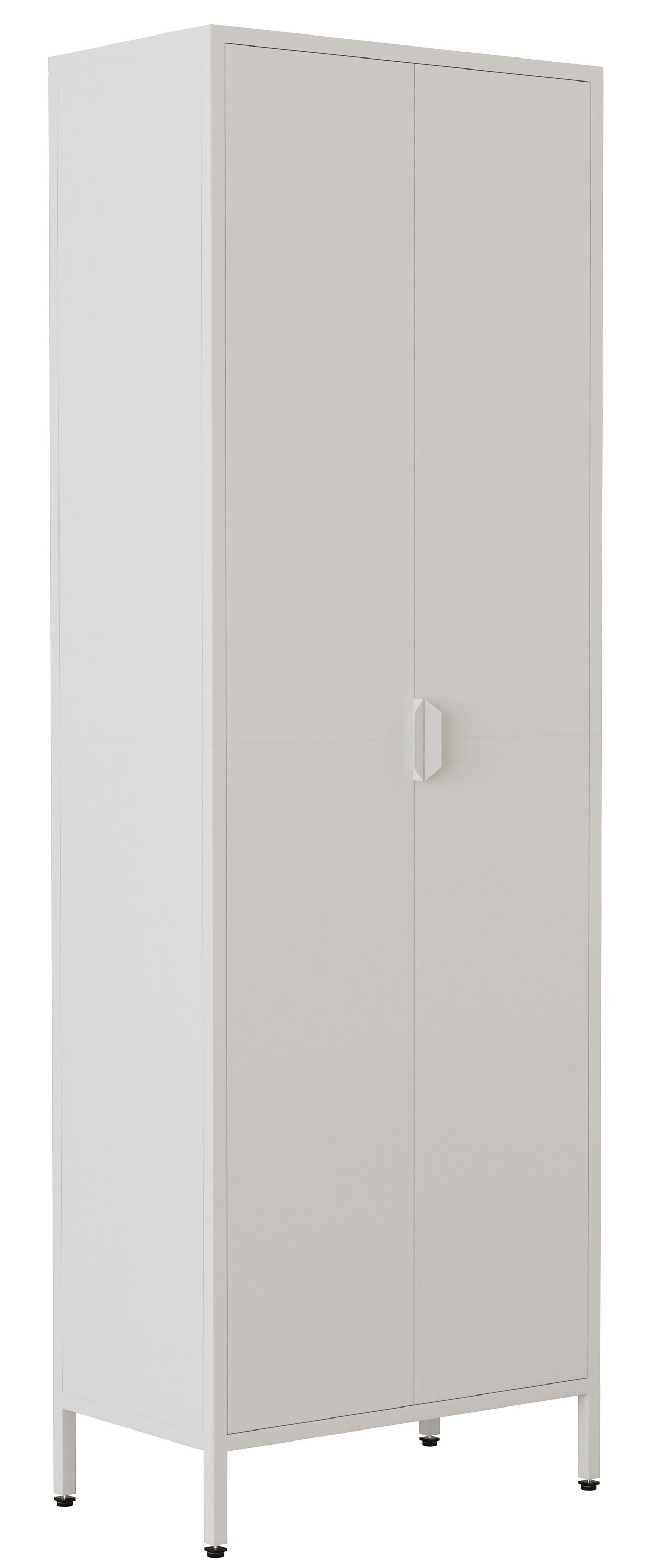 VCM Metall Stahl Büroschrank Bücher Ordner Schrank Büromöbel Aktenschrank Flokas XL