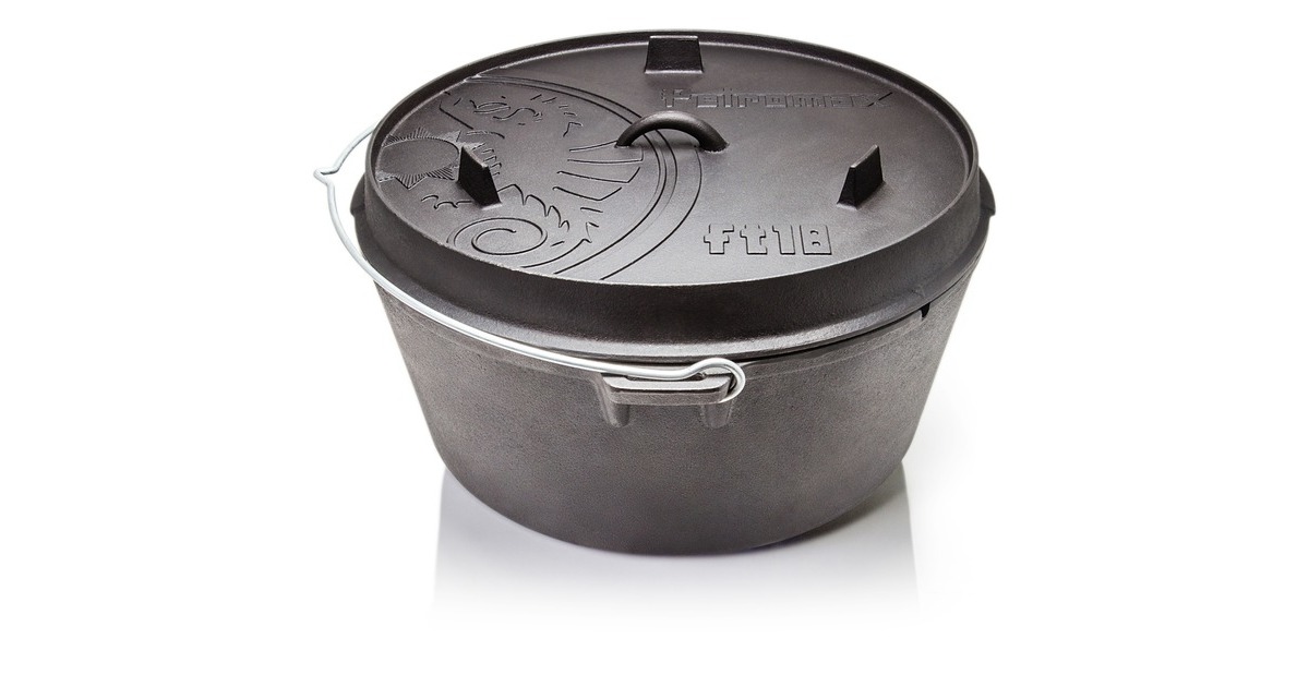 PetromaxDutch Oven ft18 kookpan  (Zwart, 16,1 liter)