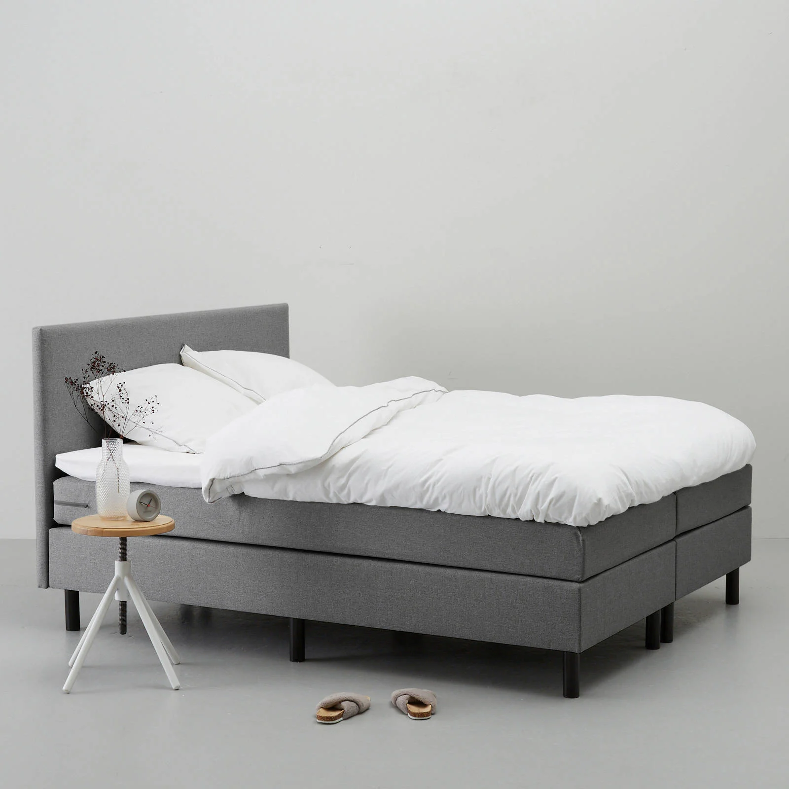 NOUS Living complete boxspring Davis (140x200 cm)