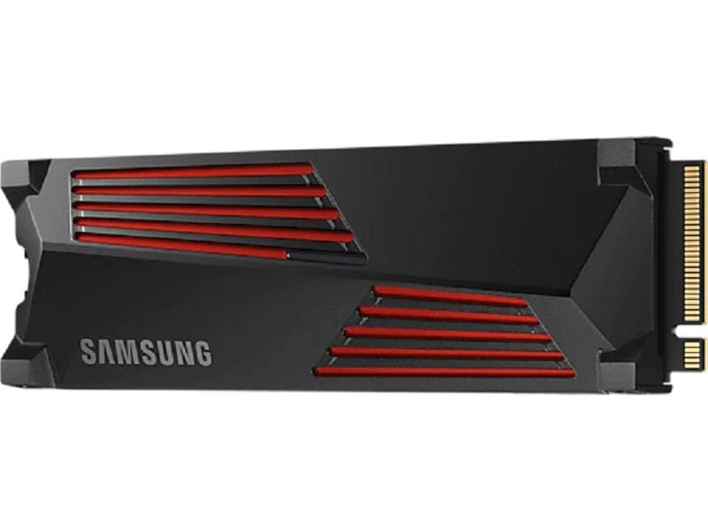 Samsung SSD 990 PRO Heatsink M.2 2280 NVMe 1000 GB M. 2-Solid State Drive für Gamer mit 1000 GB und Kühlkörper