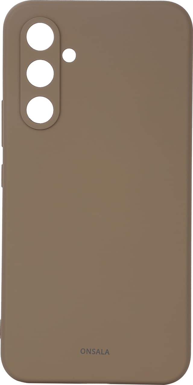 Onsala Samsung Galaxy A55 5G silikone etui (brun)