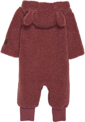 Minymo Fleecedress, Roan Rouge