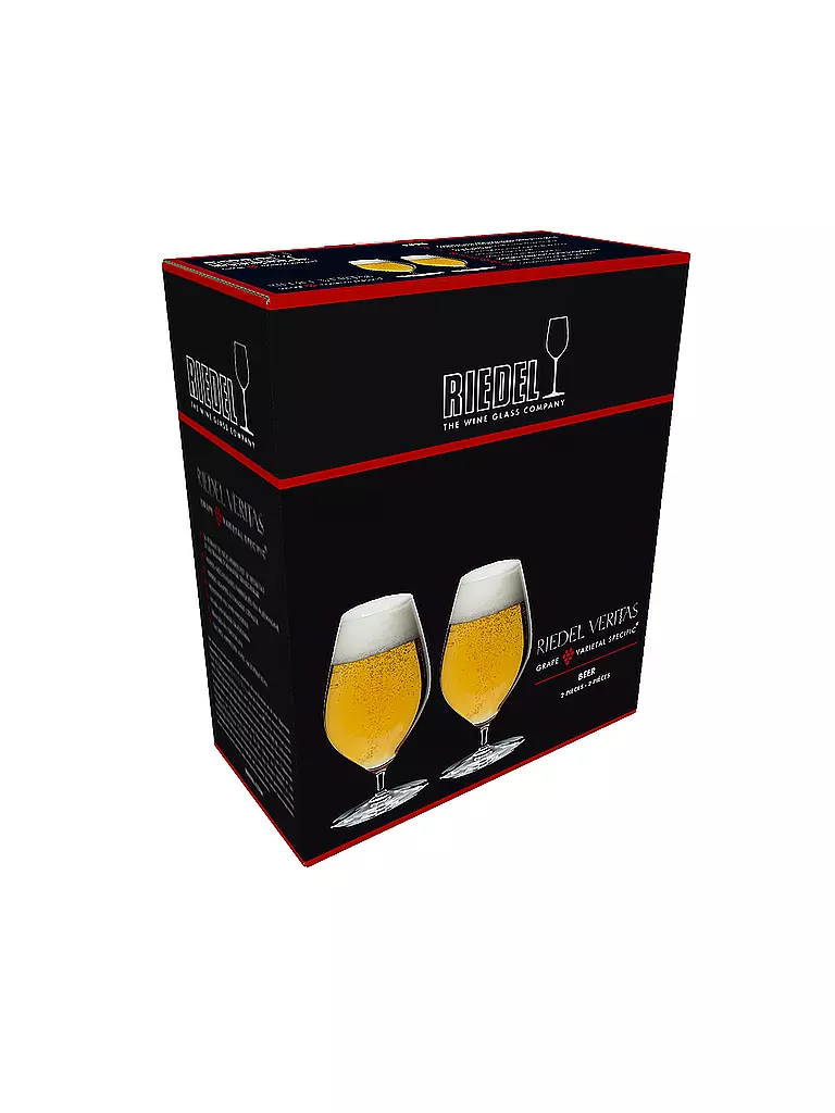 RIEDEL Bierglas 2er Set VERITAS 435ml  transparent