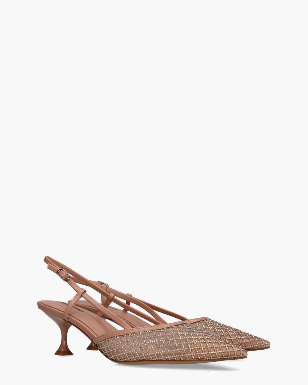 Lola Cruz Ruby Oudroze Dames Slingbackpumps