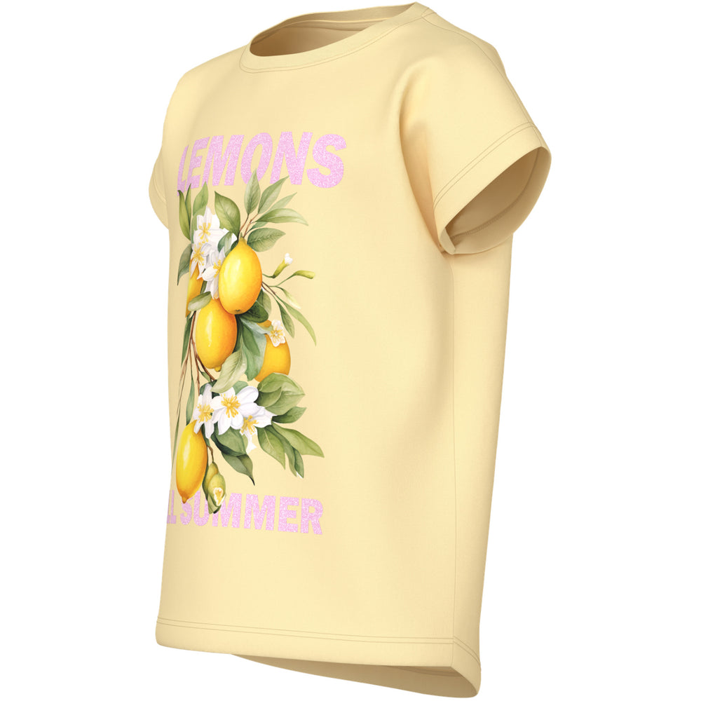 Køb Name It Double Cream Butter Lemons Nkfvotia Capsl Top