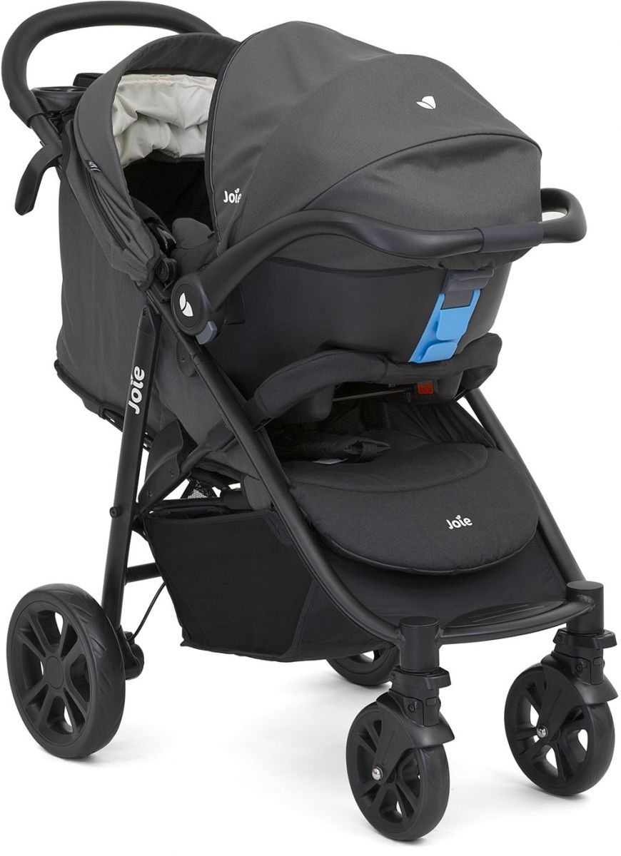 POUSETTE Travel System Litetrax 4 TS W/ RC & FM COAL