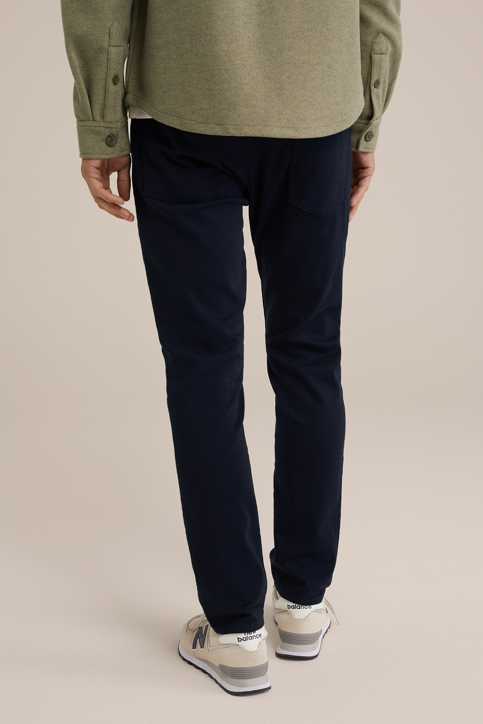 slim fit jeans van jog denim Blue Ridge Donkerblauw