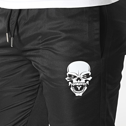 Pantalon Jogging Diamant Skull Noir Blanc