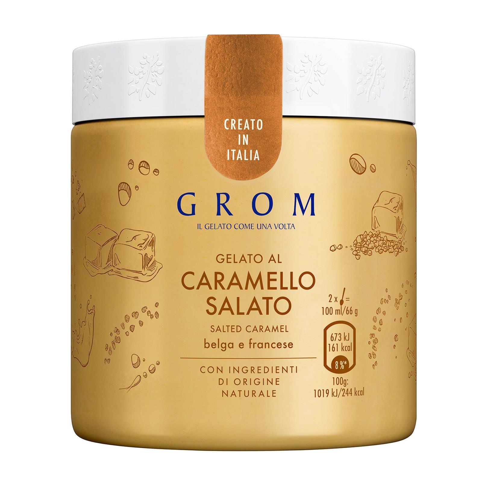 Grom Caramello Salato