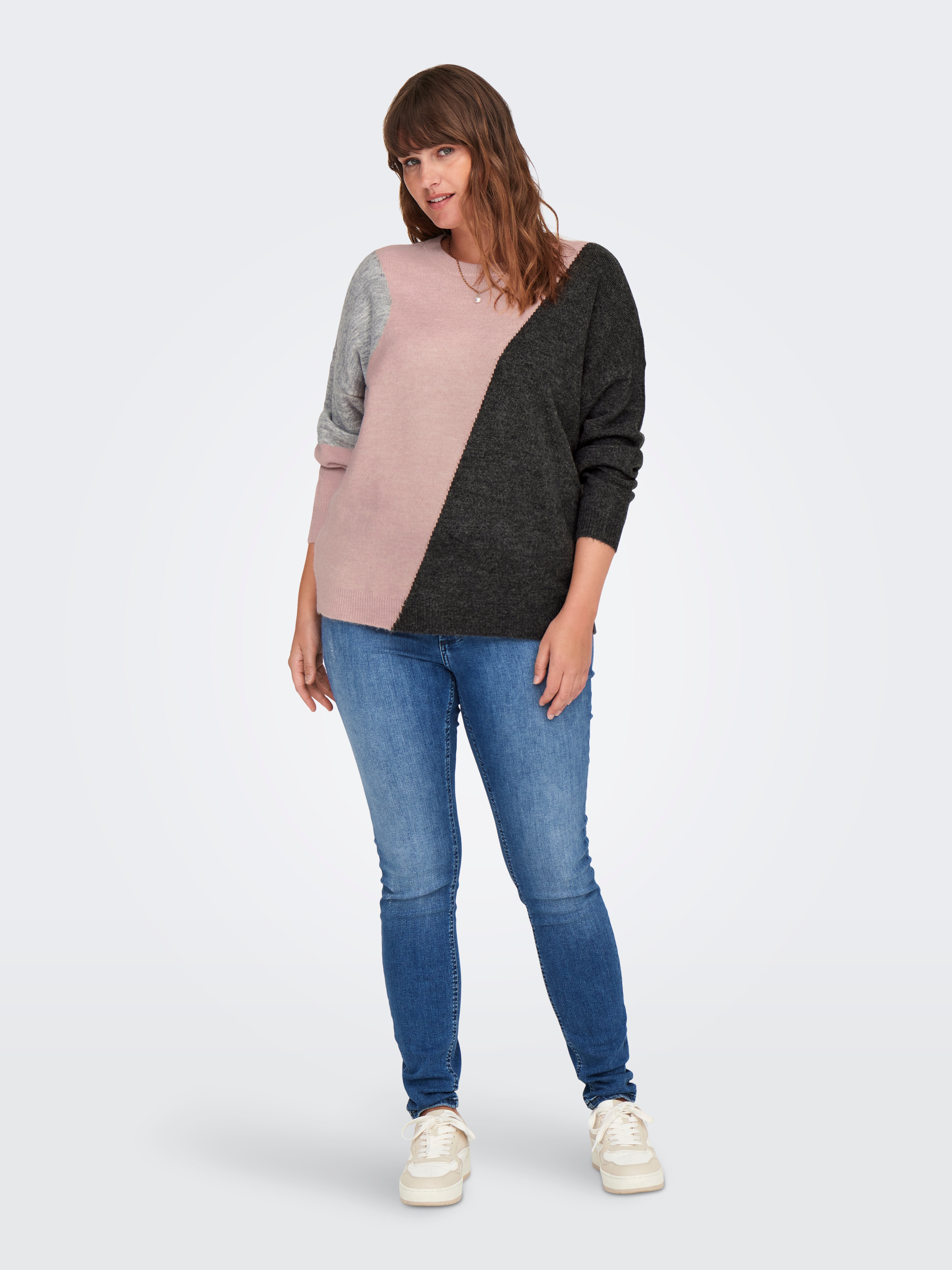 CARSILJA Strickpullover Rose Smoke