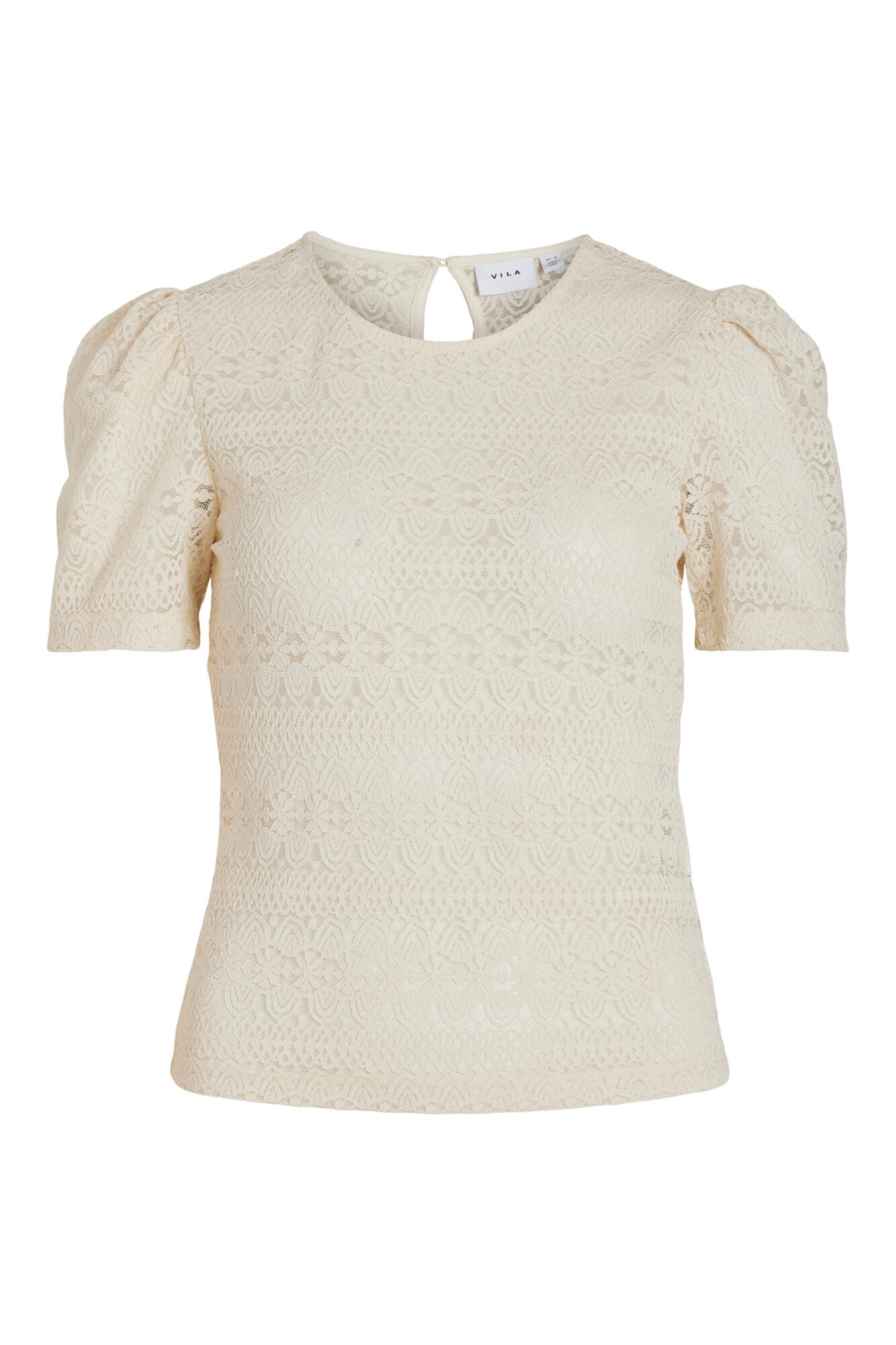 Blusa de manga curta - Cinza