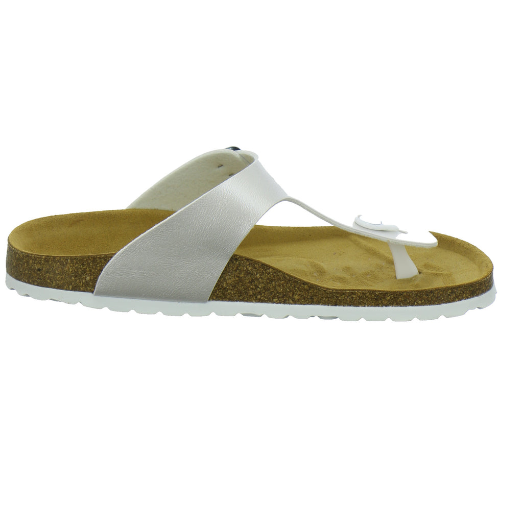 Longo Pantoletten Damen offwhite
