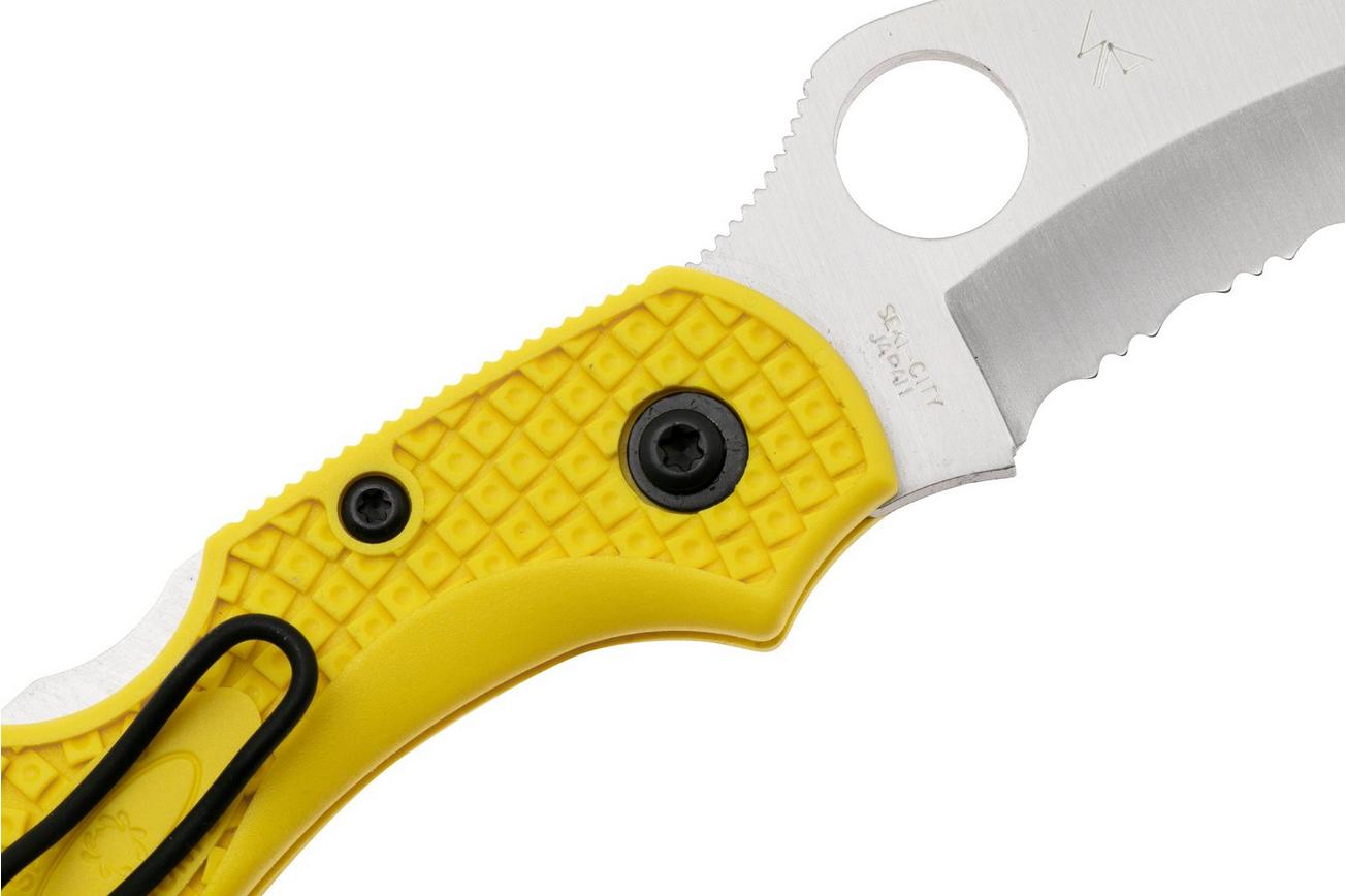 Spyderco Dragonfly 2 Salt Hawkbill C28SYL2HB serrated zakmes