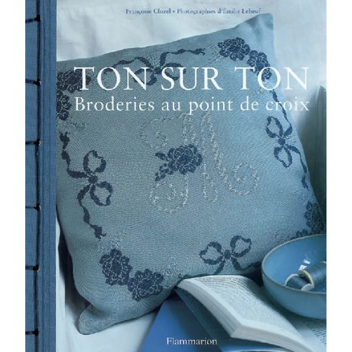 Ton sur ton : broderies au point de croix · Occasion