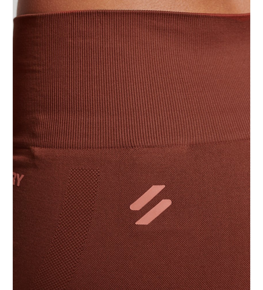 Shorts Superdry Seamless Slim Fit Core Vermelhos