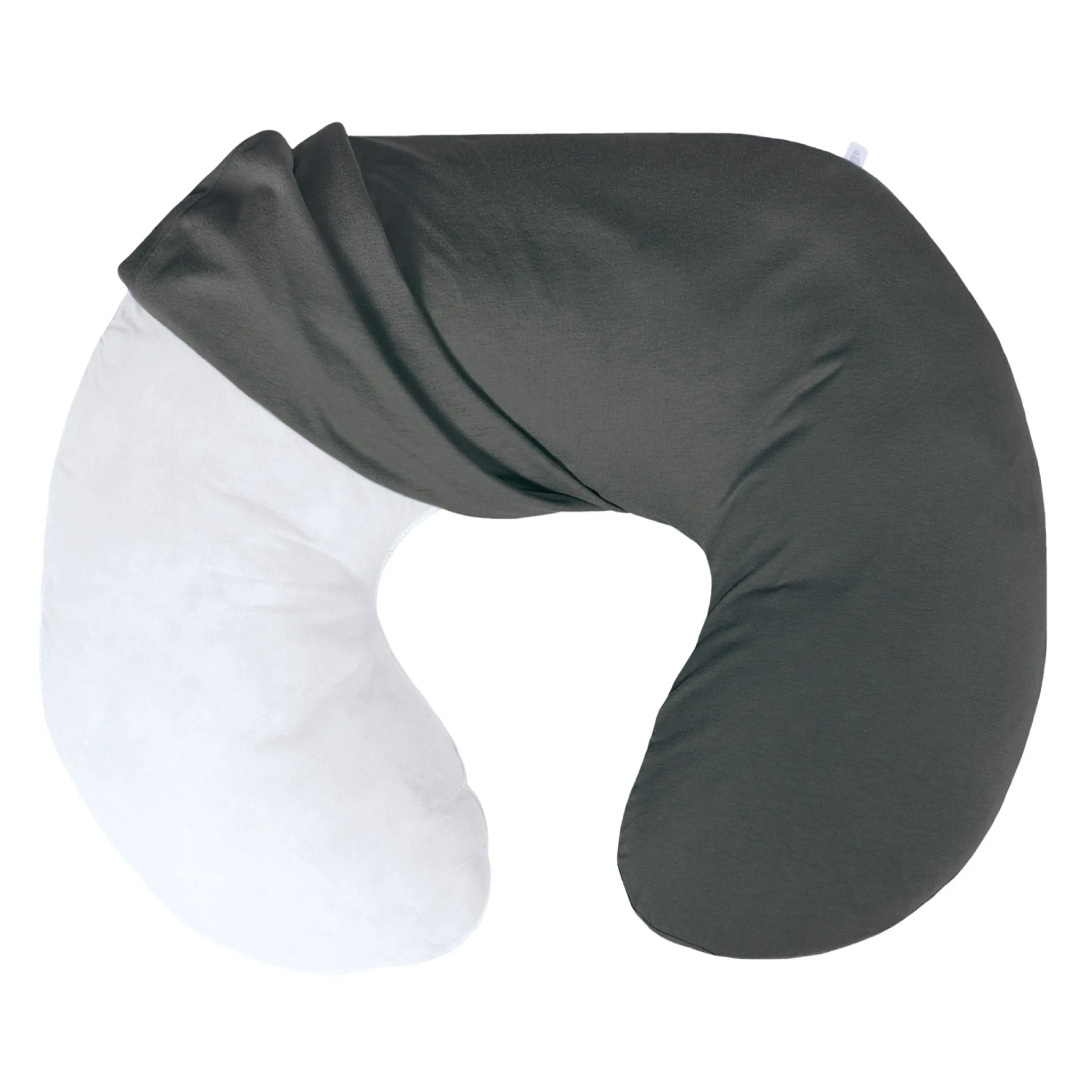 Perlimpinpin Coussin d'Allaitement Bambou - Charcoal