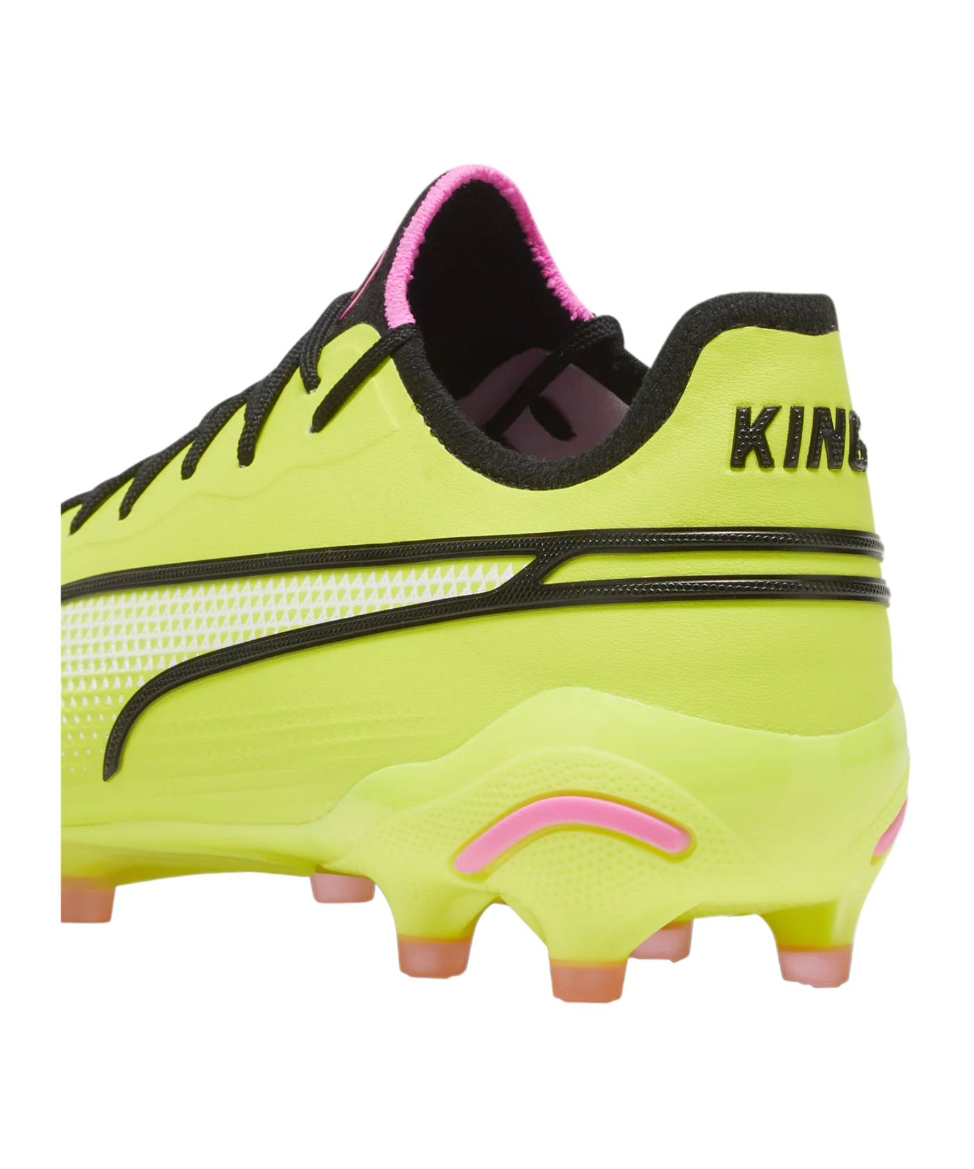PUMA KING Ultimate FG/AG Phenomenal Gelb Schwarz Pink F06