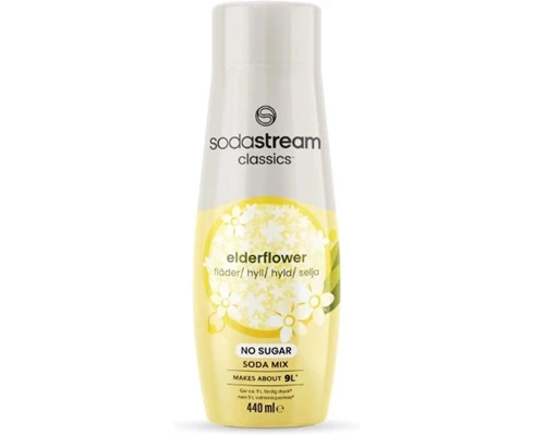 SodaStream Elderflower No Sugar