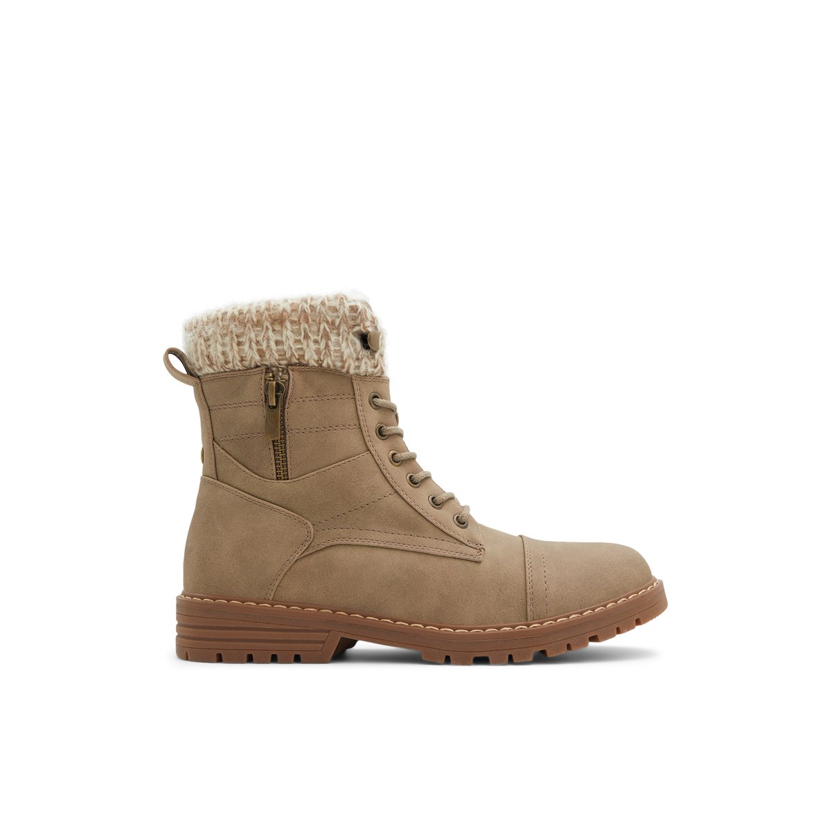 BANFF TRAIL-Woof-Bottillon - Talon plat - Autre Beige
