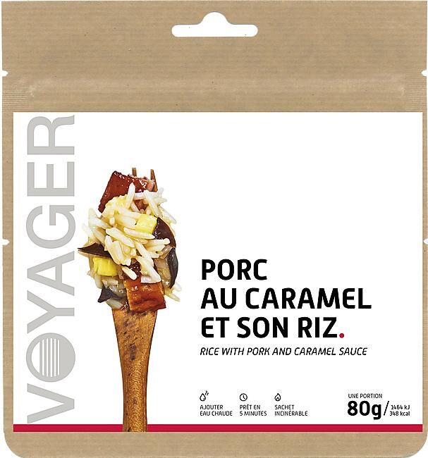 VOYAGER - PORC AU CARAMEL ET SON RIZ
