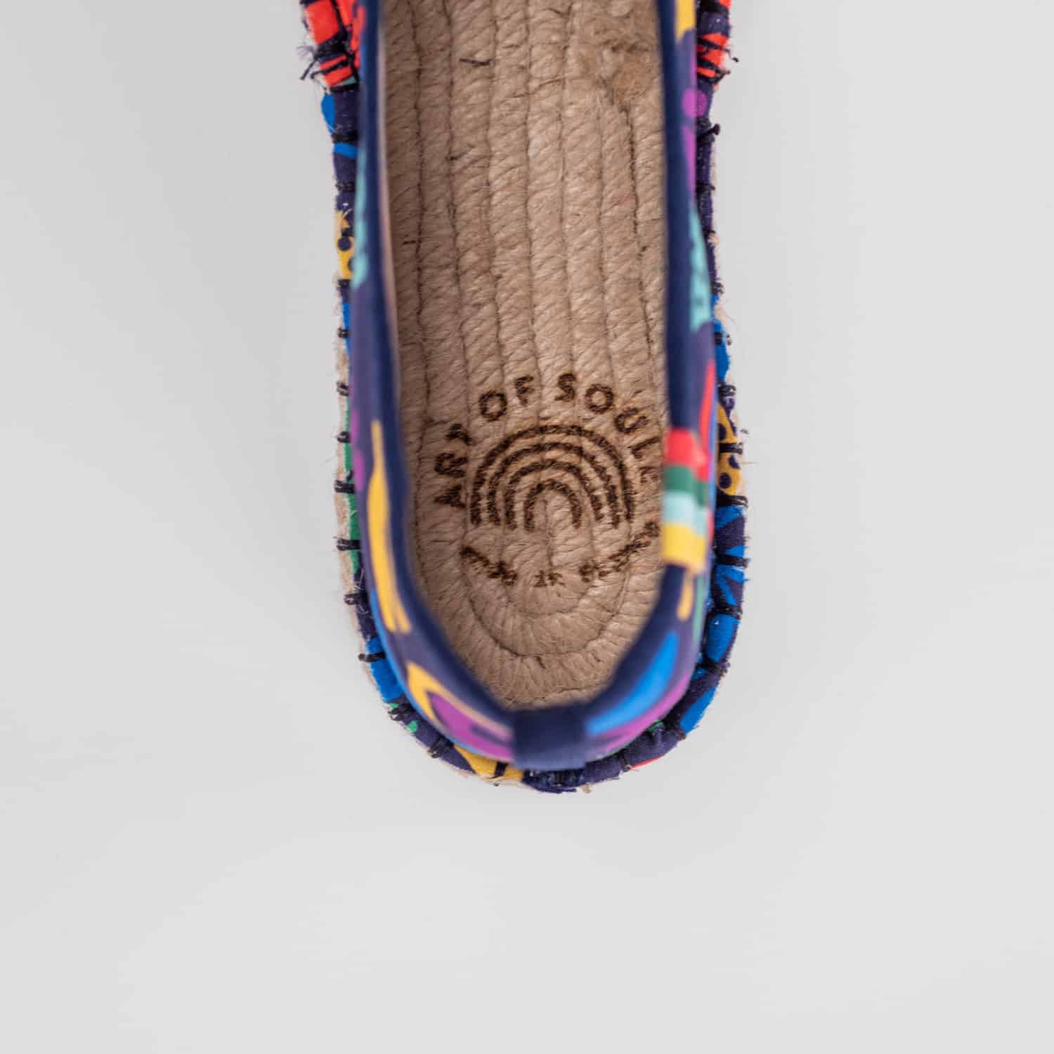 PEACE - Espadrilles imprimées | Multicolore