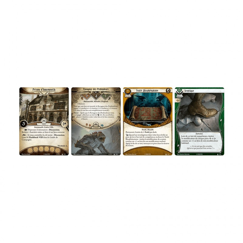 Horreur à Arkham : Le Jeu de Cartes - Mouillés jusqu'au cou