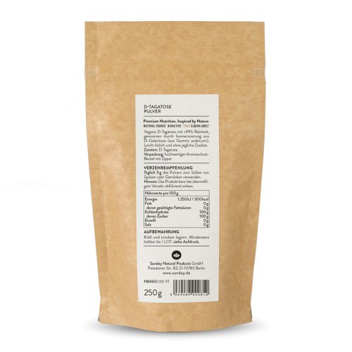 Sunday Natural Products  D-TagatosePulver