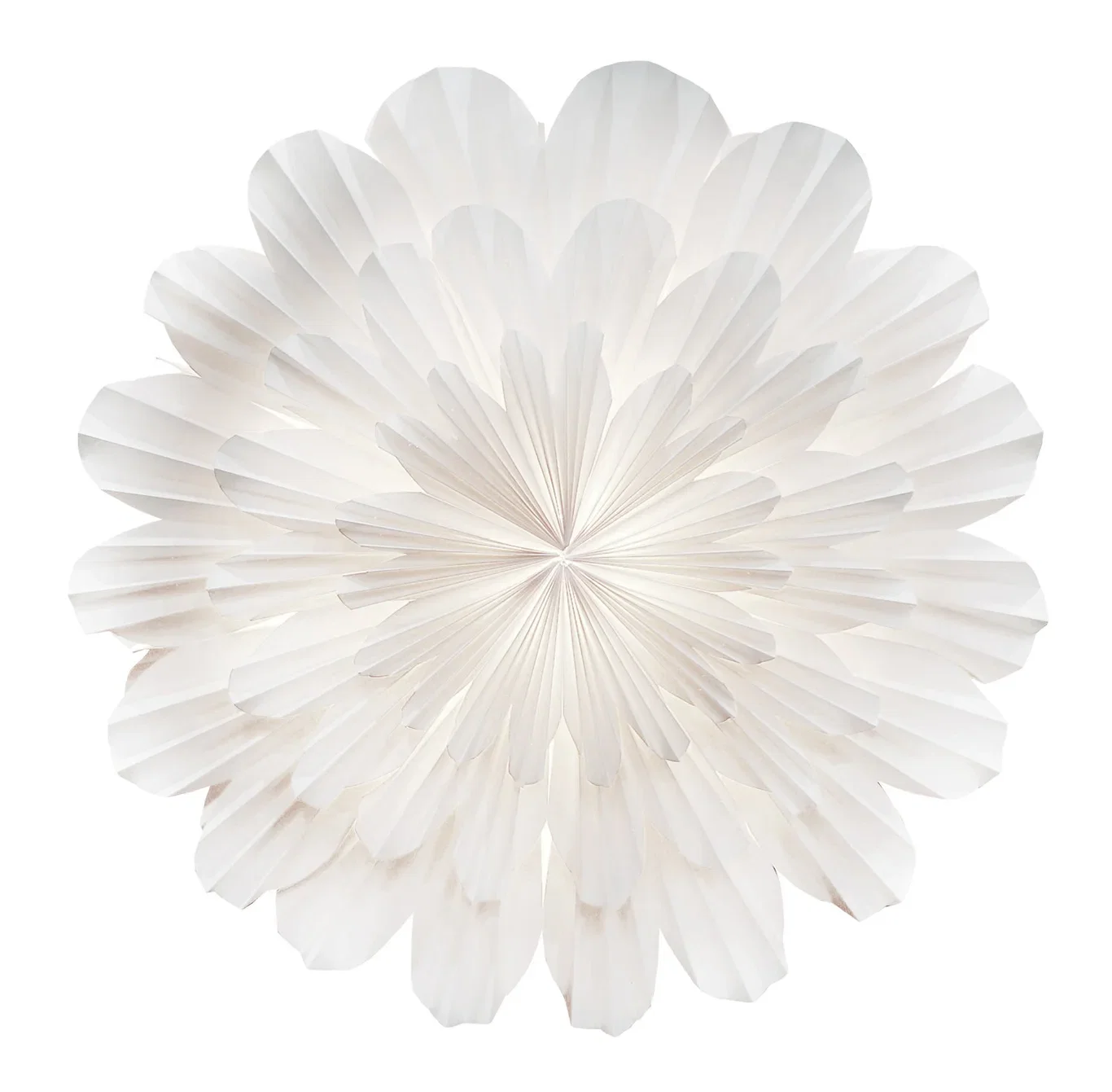 Adventsstjerne Snøfnugg Ø60 cm