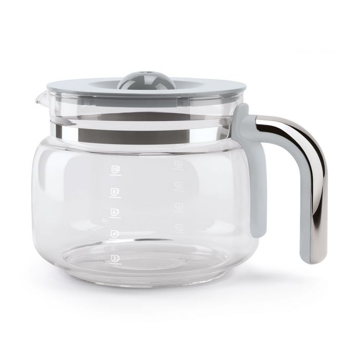 SMEG Filter-Kaffeemaschine 50's Retro Style DCF02SSEU silber