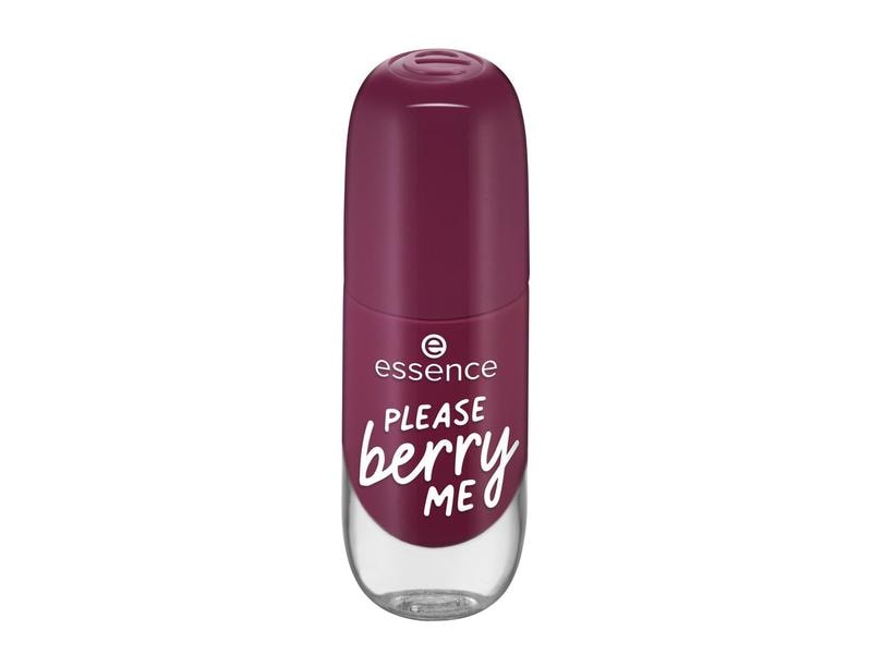 essence Nagellack Gel Nail 20 PLEASE berry ME Schnelltrocknender Nagellack für ein hochglänzendes Gel-Finish
