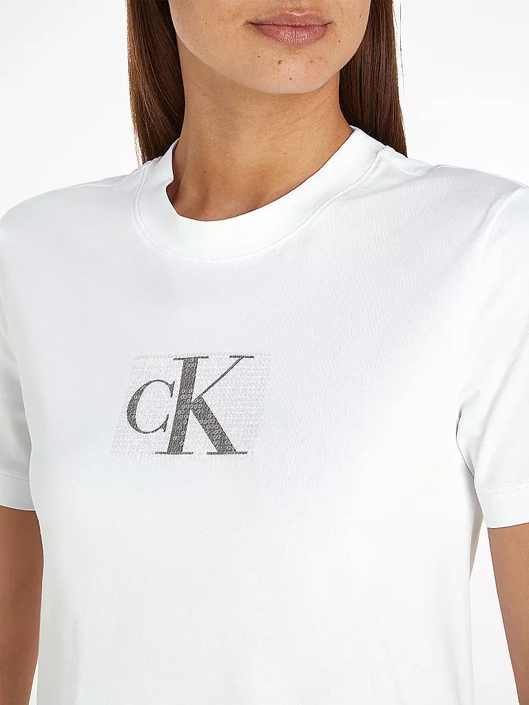 CALVIN KLEIN JEANS T-Shirt weiss