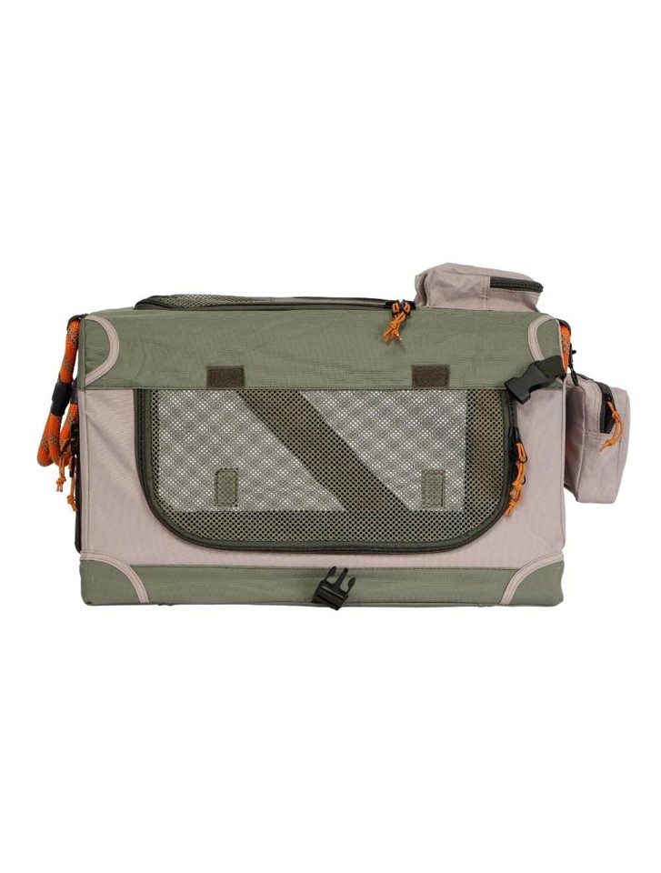Nordic Paws - Luksus Transportbur, Army M 76,5 x 50,5 x 48 cm.