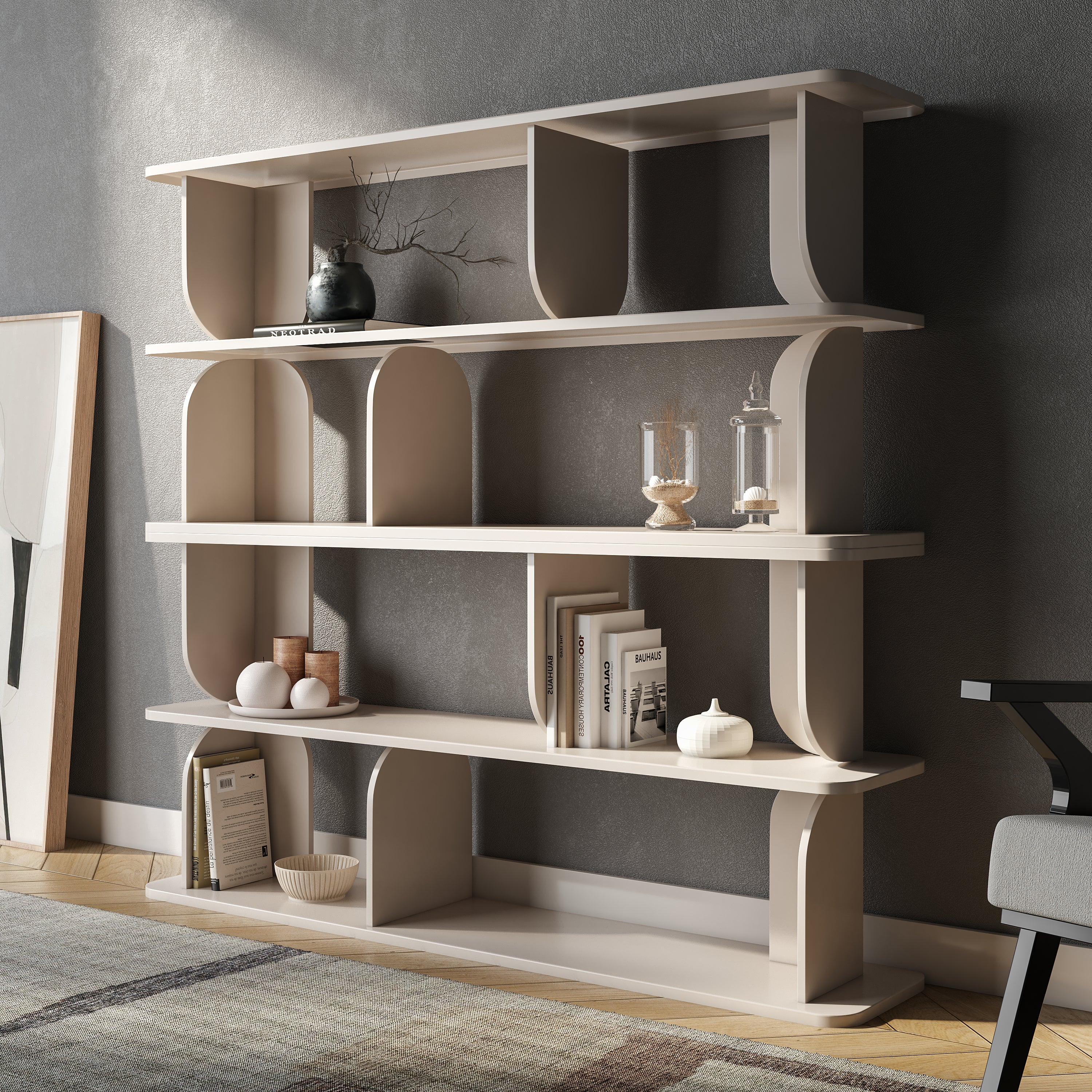 by fonQ Curbe Dressoir - Greige