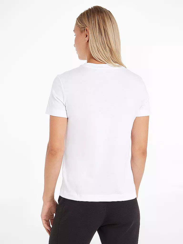 CALVIN KLEIN JEANS T-Shirt Regular Fit weiss