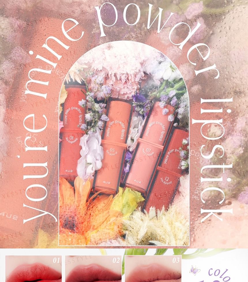 4U2 - You're Mine Poeder Lippenstift