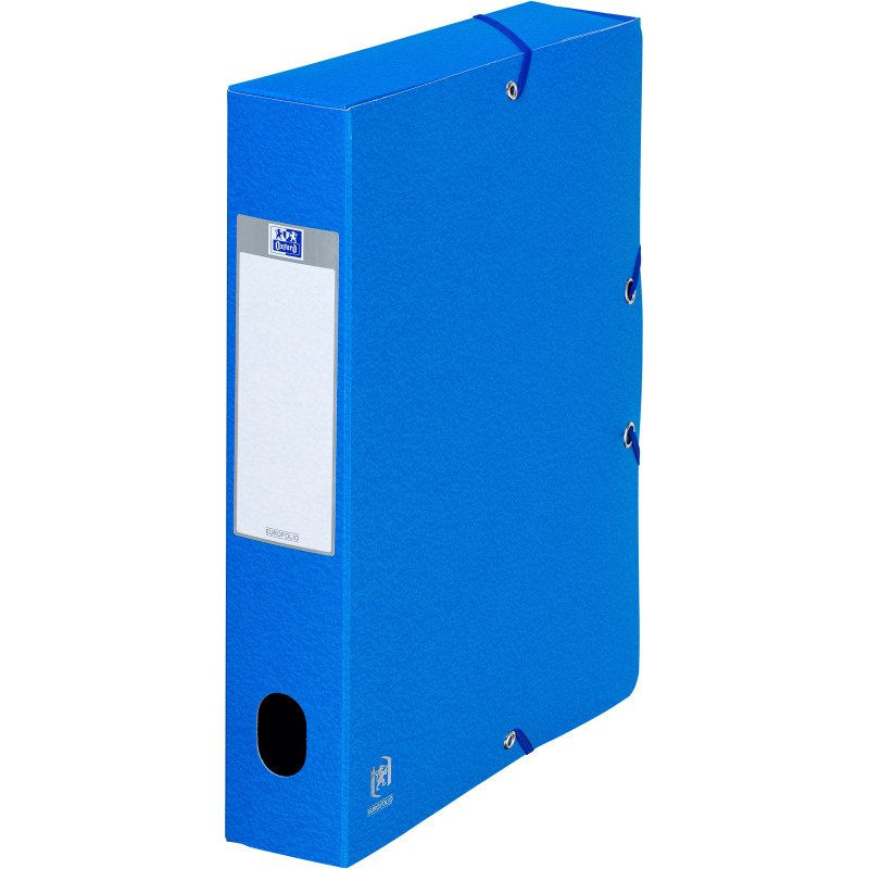 Chemise box carte Eurofolio + Oxford 24 x 32 cm dos 6 cm couleur
