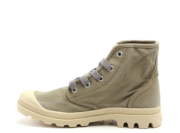 Palladium boots bottine plates femme womens pampa hi kaki