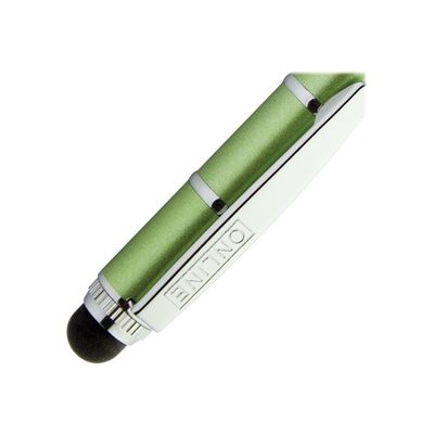 Online Piccolo - Stylo à bille vert métallique - encre bleue