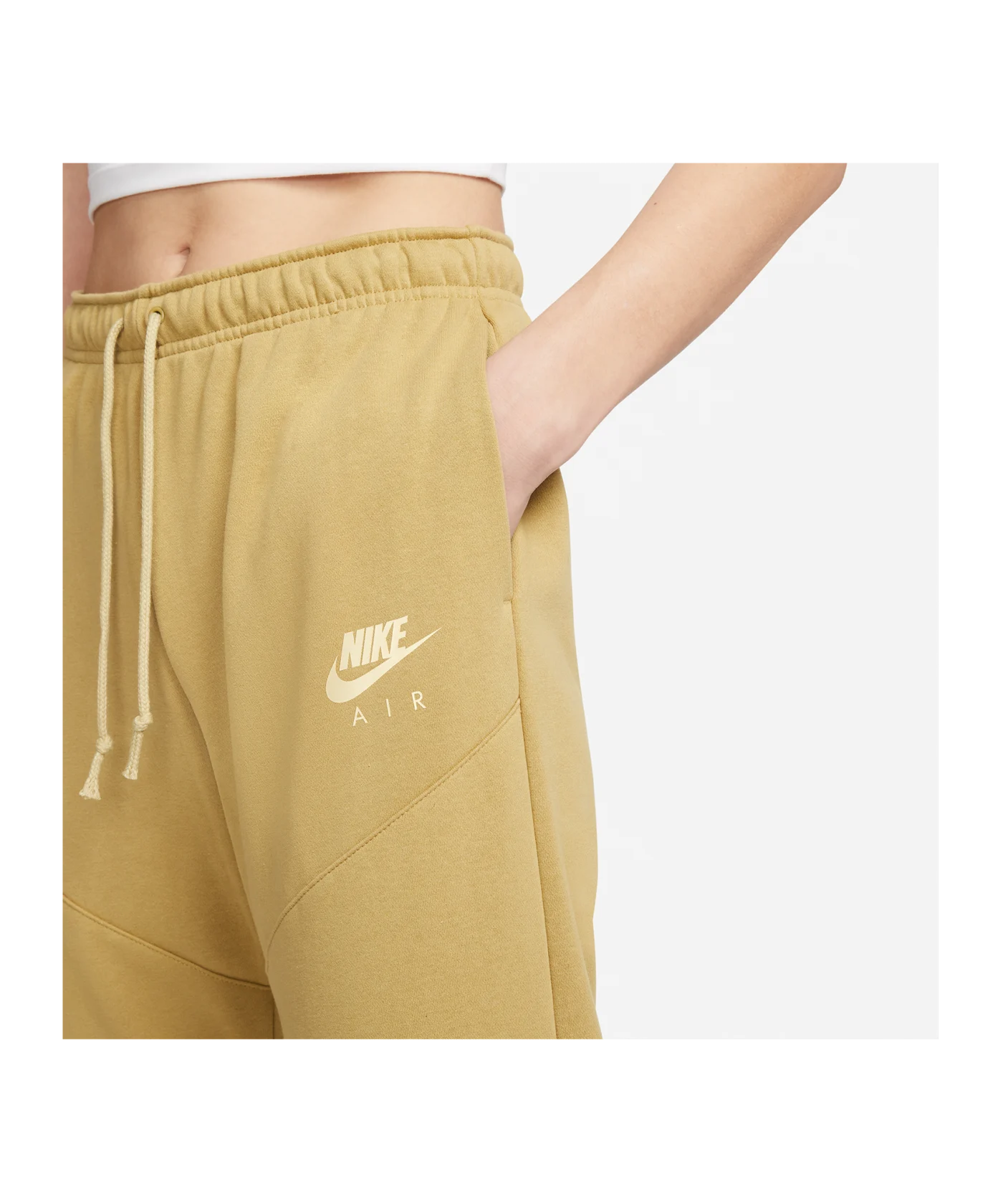 Nike Air Fleece Jogginghose Damen Gelb F769