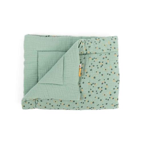 Plaid Trois Petits Lapins Sauge - MOULIN ROTY