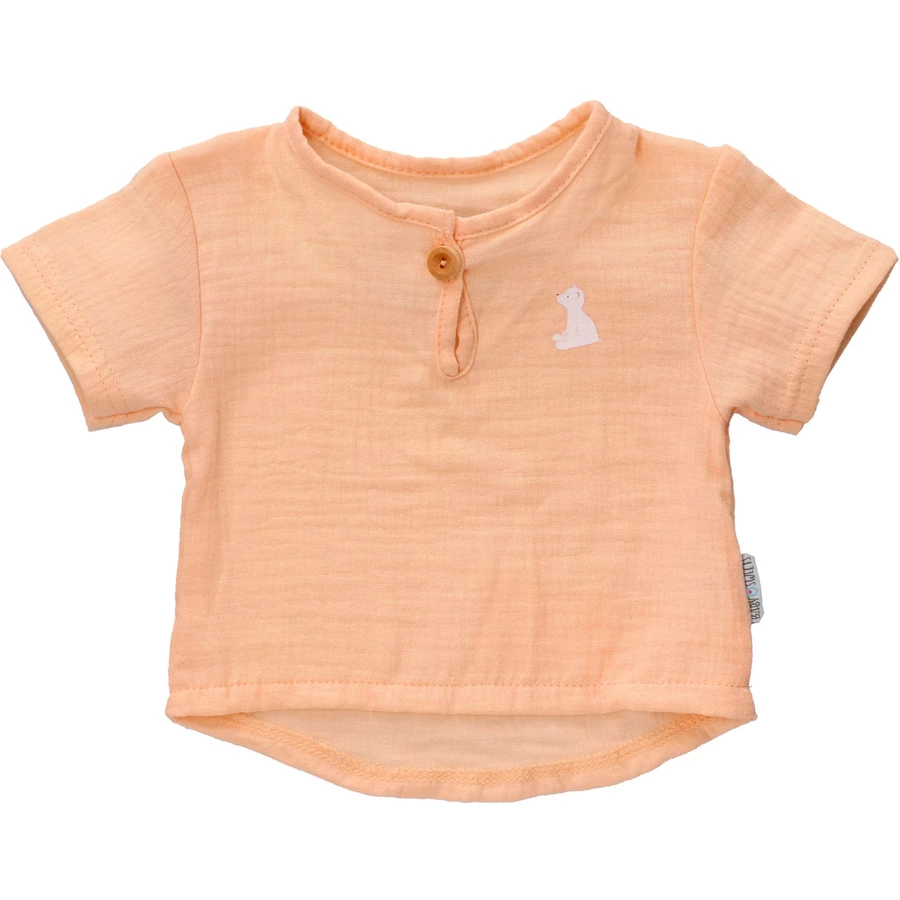 Baby Sweets Shirt Kurzarm Bruno, der Eisbär by Maria König apricot
