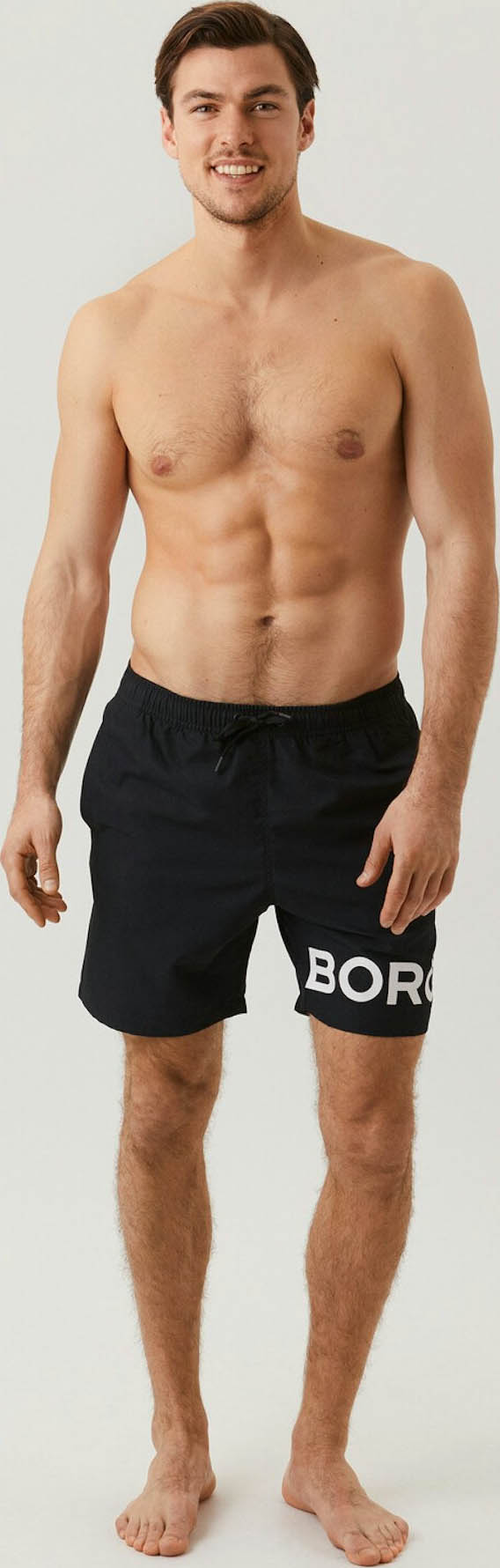 Borg Swim Shorts Herre Black Beauty