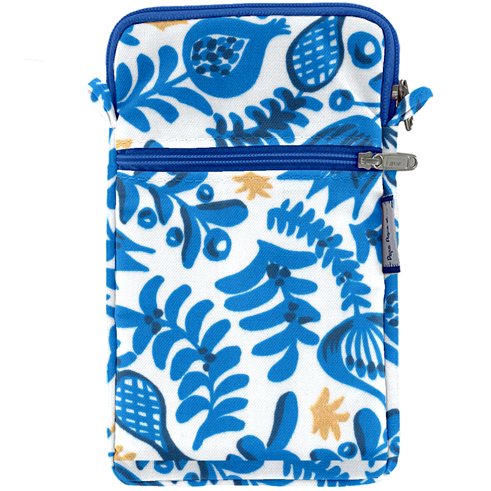 Pochette Téléphone Matelassée Passion Bleue