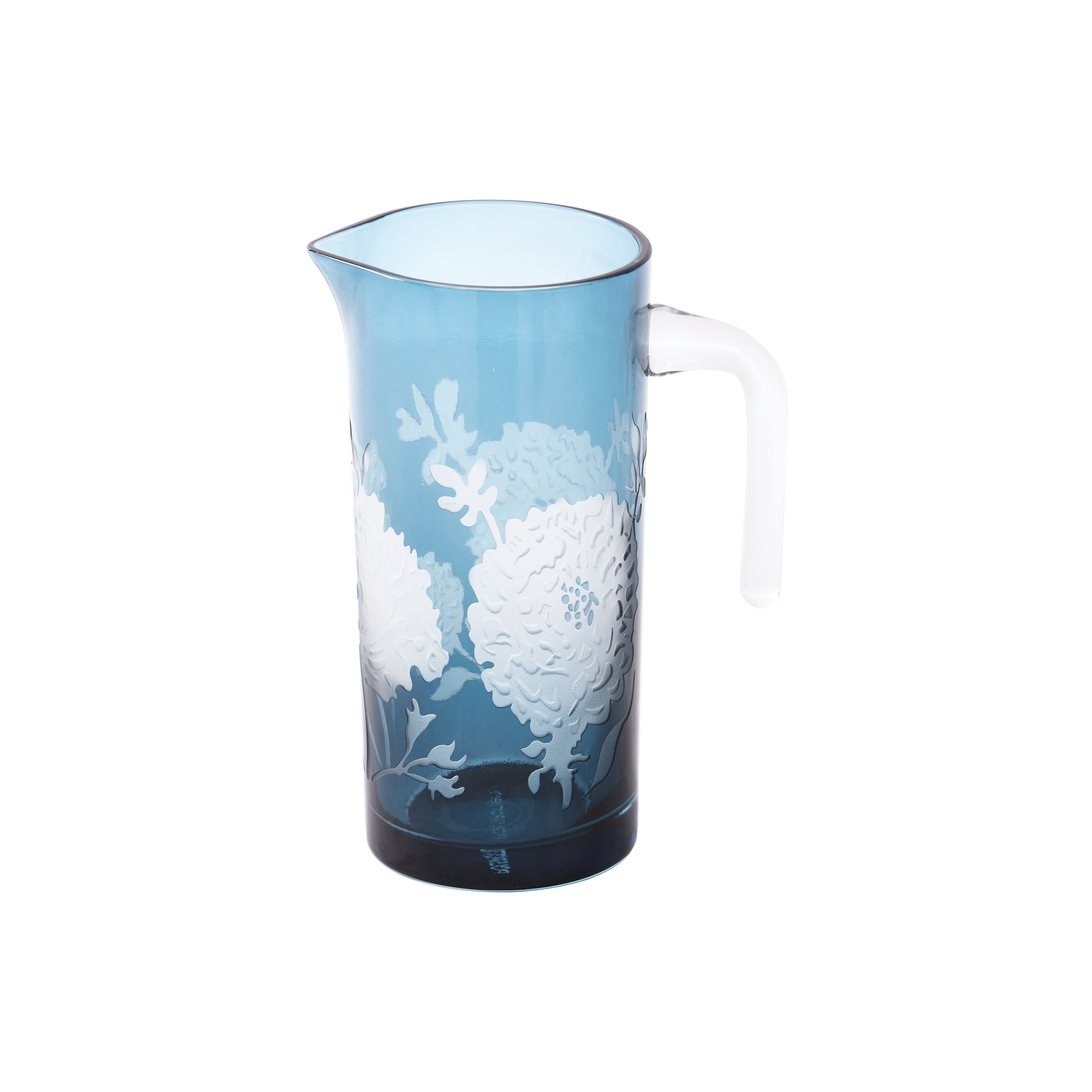 PEONY - Carafe verre | Bleu