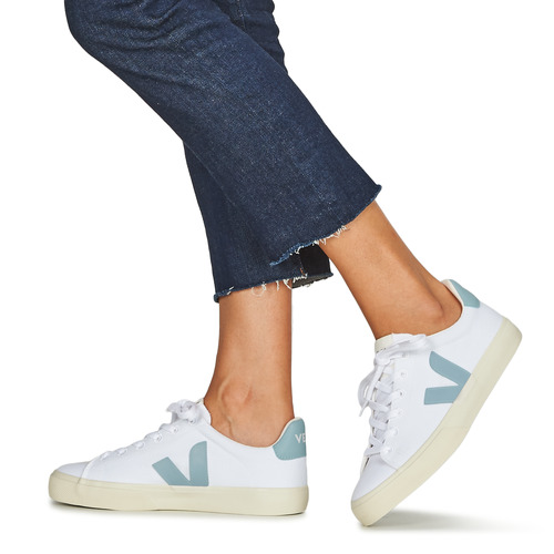 Veja - CAMPO CANVAS - Blanc / Bleu