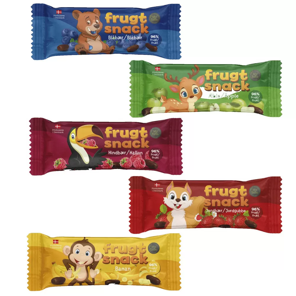 Nordthy Frugt Snacks Mix Pose 14 stk.