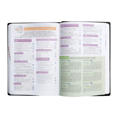 Agenda Studyrama Pastel - 1 jour par page - 14 x 20 cm - disponible dans différentes couleurs - Exacompta