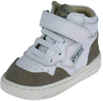 Shoesme Bn24s008 Hoge sneakers Leren Sneaker Wit