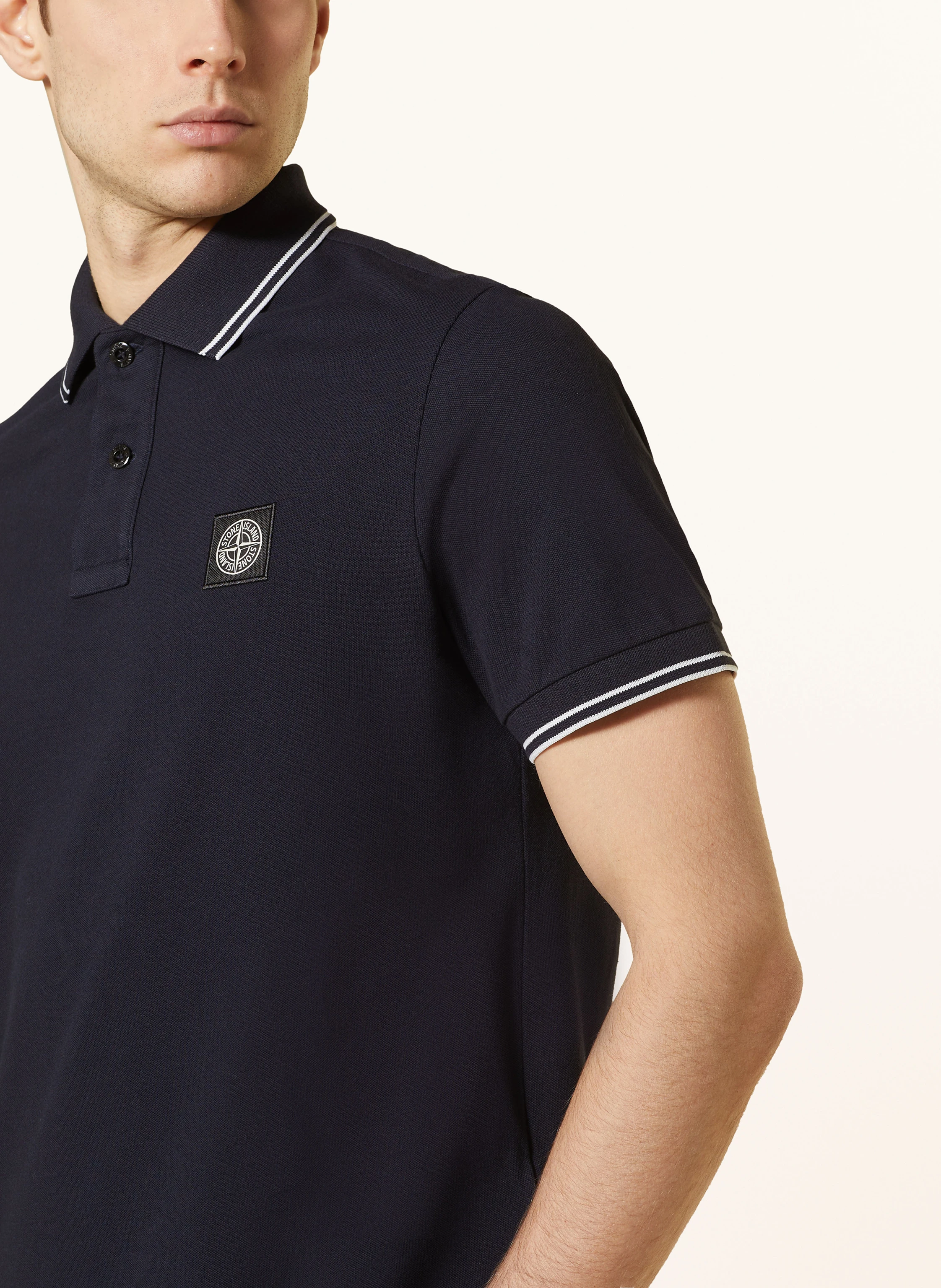 STONE ISLAND Piqué-Poloshirt